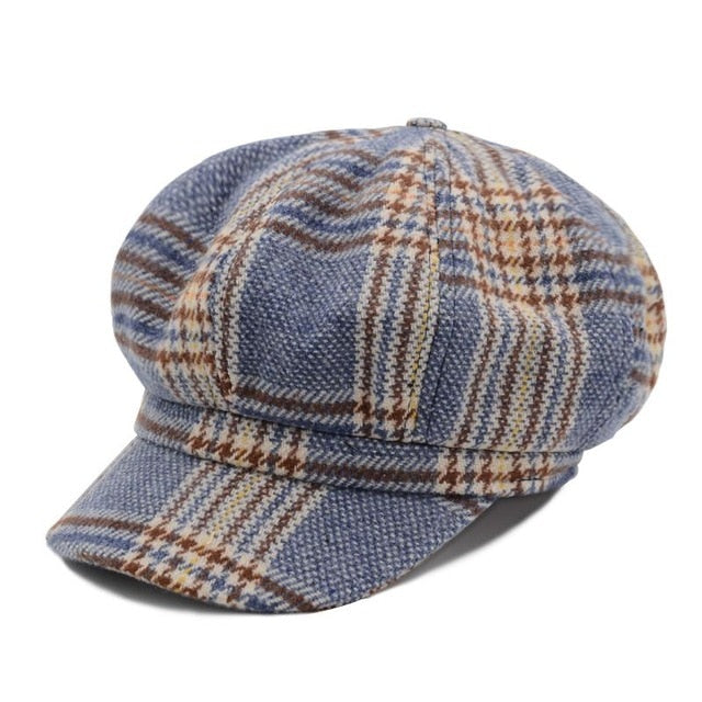 Newsboy Cap Women Octagonal Hat