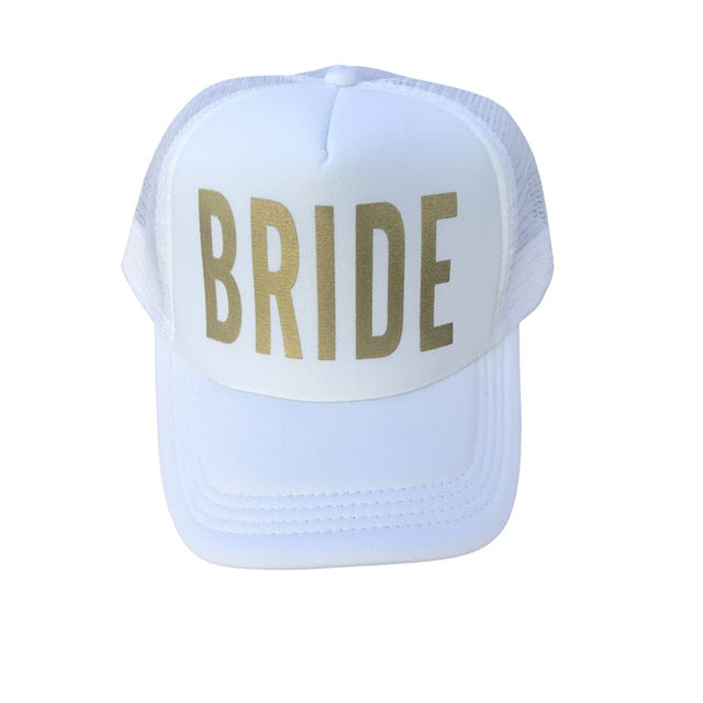 'GROOM' and 'BRIDE' Snapback Baseball Cap