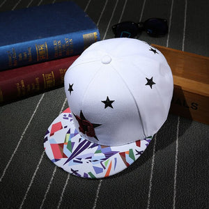 Star D Embroidery Hip Hop Cap